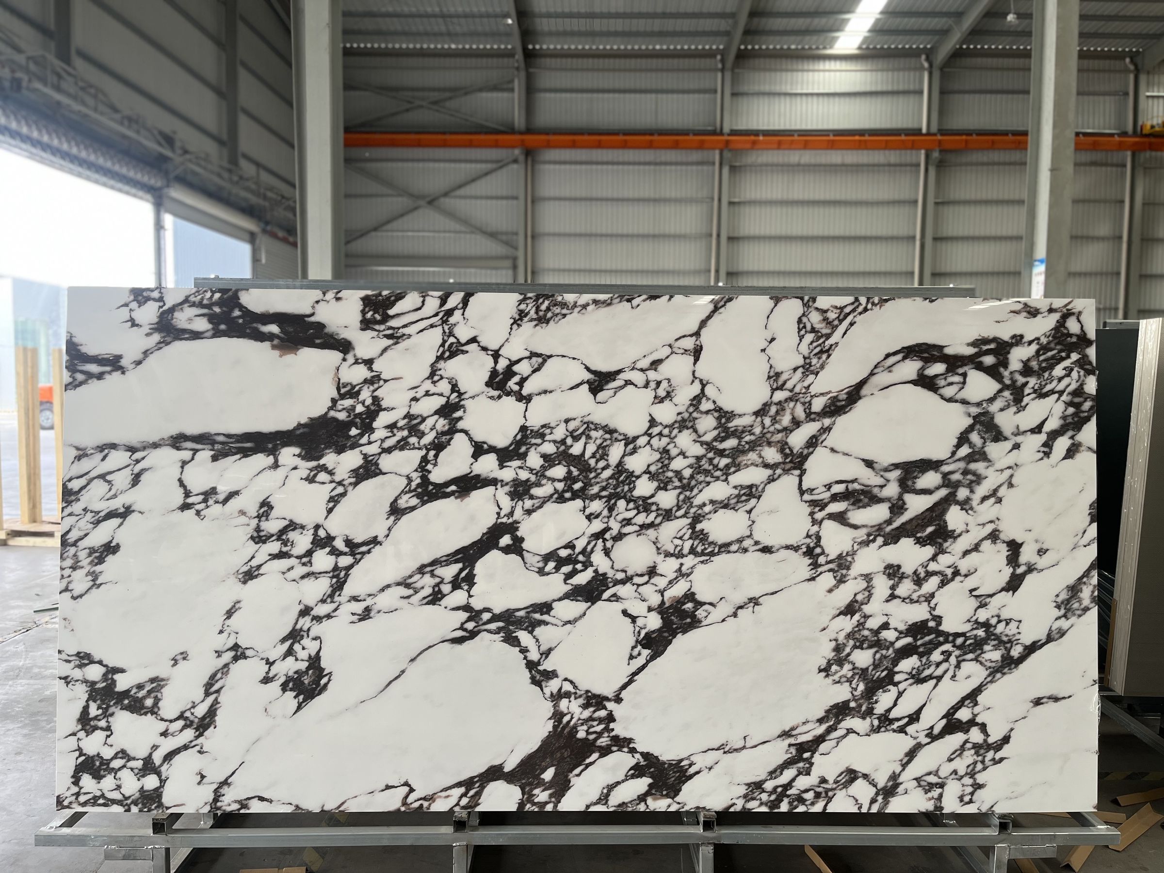 Bulgary black porcelain slab