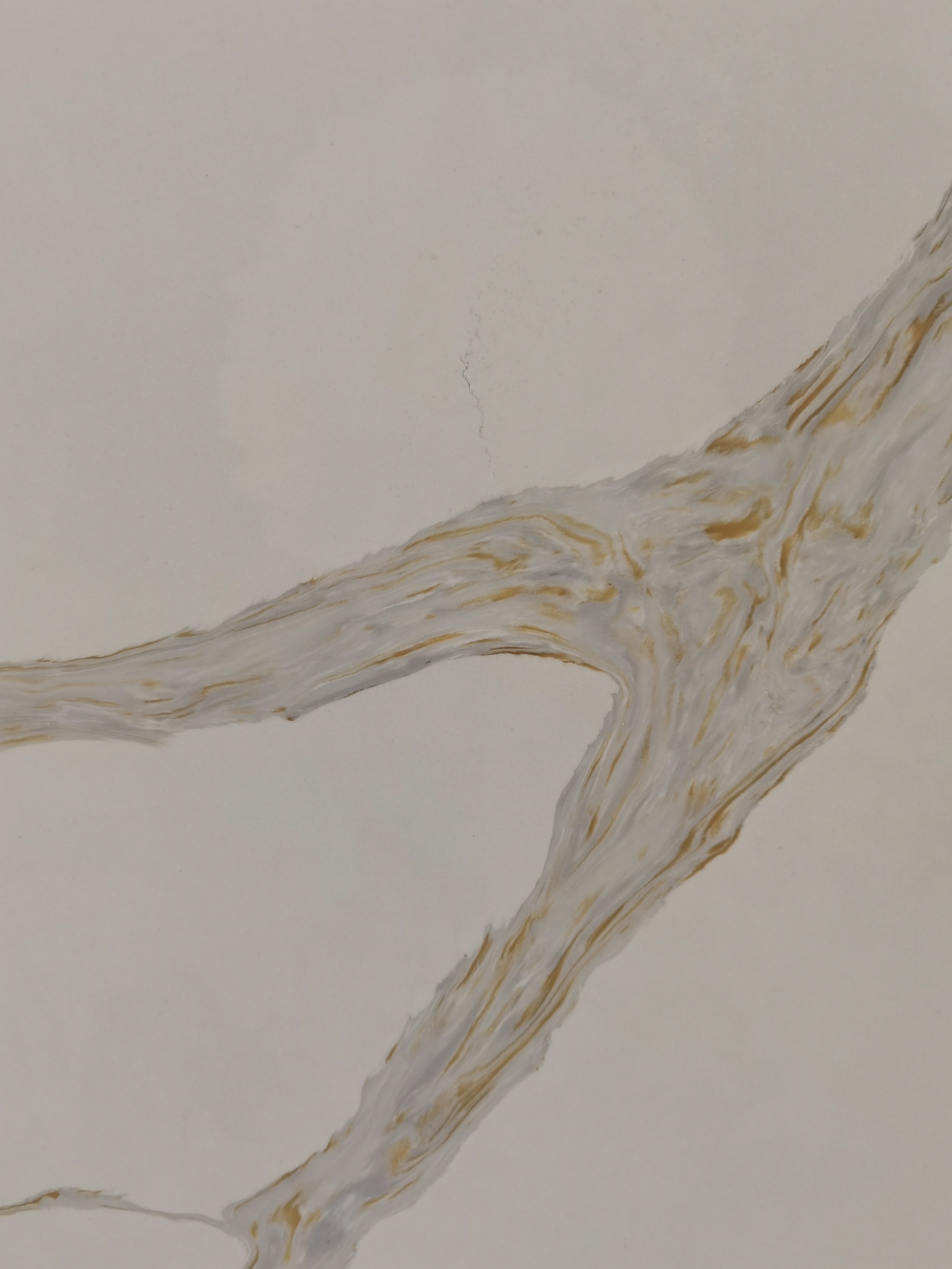 Calacatta white quartz stone